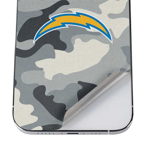 NFL Los Angeles Chargers Camo iPhone 12 Pro Skin